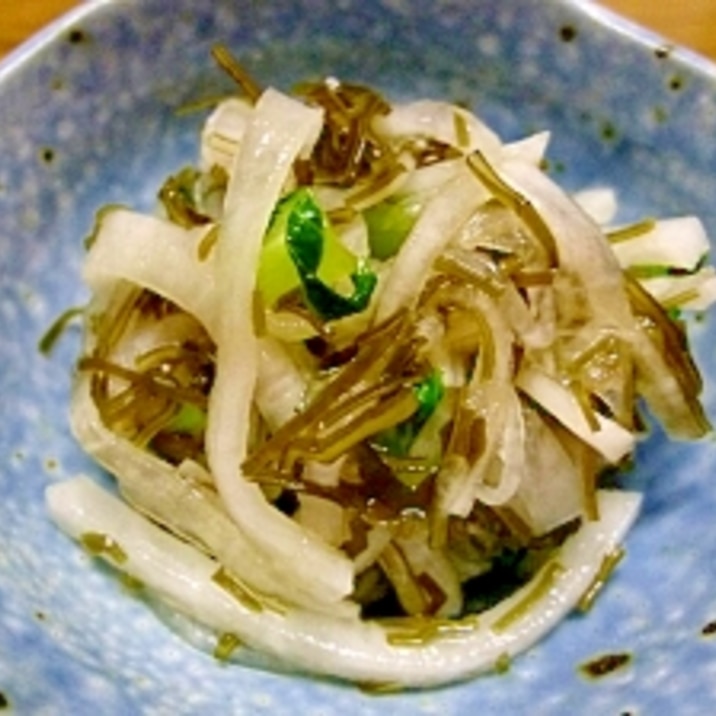 納豆昆布と大根の和え物 レシピ 作り方 By Ryuku55 楽天レシピ